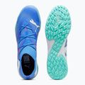 Футбольні бутси PUMA Future 7 Match TT синьо-блакитні / пума білі / електрична м'ята 7