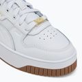 Кросівки жіночі PUMA Carina Street Lux puma white/puma white/puma gold 7
