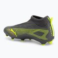 Кросівки футбольні дитячі PUMA Ultra 5 Match+ LL FG/AG Jr matte aged silver/yellow alert/puma aged silver 3