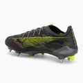 Кросівки футбольні чоловічі PUMA Ultra 5 Ultimate MxSG matte aged silver/yellow alert/sun struck 3