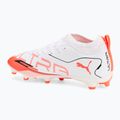 Кросівки футбольні дитячі PUMA Ultra 5 Match FG/AG Jr puma white/puma black/glowing red 3