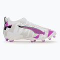Кросівки футбольні дитячі PUMA Ultra 5 Match Forever FG/AG Jr puma white/pure magenta/feather gray/puma black 2