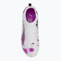 Кросівки футбольні дитячі PUMA Ultra 5 Match Forever FG/AG Jr puma white/pure magenta/feather gray/puma black 5