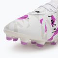 Кросівки футбольні дитячі PUMA Ultra 5 Match Forever FG/AG Jr puma white/pure magenta/feather gray/puma black 7
