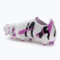 Кросівки футбольні чоловічі PUMA Ultra 5 Match Forever FG/AG puma white/pure magenta/feather gray/puma black 3