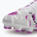 Кросівки футбольні чоловічі PUMA Ultra 5 Match Forever FG/AG puma white/pure magenta/feather gray/puma black 7