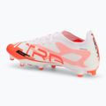 Кросівки футбольні чоловічі PUMA Ultra 5 Pro FG/AG puma white/puma black/glowing red 3