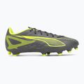 Кросівки футбольні PUMA Ultra 5 Play FG/AG matte aged silver/yellow alert/puma aged silver 2