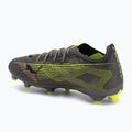 Кросівки футбольні чоловічі PUMA Ultra 5 Pro FG/AG matte aged silver/yellow alert/sun struck 2