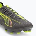 Кросівки футбольні чоловічі PUMA Ultra 5 Pro FG/AG matte aged silver/yellow alert/sun struck 7