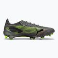Кросівки футбольні чоловічі PUMA Ultra 5 Ultimate FG matte aged silver/yellow alert/sun struck