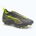 Кросівки футбольні дитячі PUMA Ultra 5 Pro FG/AG Jr matte aged silver/yellow alert/sun struck