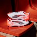 Кросівки футбольні чоловічі PUMA Ultra 5 Ultimate FG puma white/puma black/glowing red 10