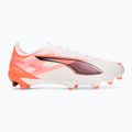 Кросівки футбольні чоловічі PUMA Ultra 5 Ultimate FG puma white/puma black/glowing red 2