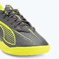 Кросівки футбольні дитячі PUMA Ultra 5 Play IT Jr matte aged silver/yellow alert/puma aged silver 7