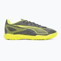 Кросівки футбольні чоловічі PUMA Ultra 5 Play TT matte aged silver/yellow alert/puma aged silver 2