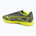 Кросівки футбольні чоловічі PUMA Ultra 5 Play TT matte aged silver/yellow alert/puma aged silver 3