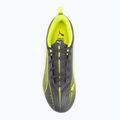 Кросівки футбольні дитячі PUMA Ultra 5 Play FG/AG Jr matte aged silver/yellow alert/puma aged silver 5