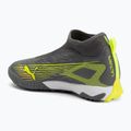 Дитячі футбольні бутси PUMA Ultra 5 Match+ LL TT+ Mid Jr матові зістарені сріблясті/жовті алерт/пума зістарені сріблясті 3