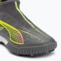 Дитячі футбольні бутси PUMA Ultra 5 Match+ LL TT+ Mid Jr матові зістарені сріблясті/жовті алерт/пума зістарені сріблясті 7