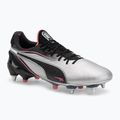 Кросівки футбольні чоловічі PUMA King Ultimate MxSG puma silver/puma black/sun struck/puma white