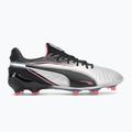 Кросівки футбольні чоловічі PUMA King Ultimate FG/AG puma silver/puma black/sun struck/puma white 2