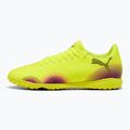 Кросівки футбольні чоловічі PUMA Future 8 Play TT yellow alert/ puma black/ sun struck