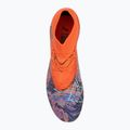 Кросівки футбольні чоловічі PUMA Future 8 Match Creativity FG/AG orange poppy/black/dark amethyst/electric peppermint 5