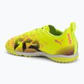 Кросівки футбольні дитячі PUMA Future 8 Play TT + Mid yellow alert/ puma black/ sun struck 3