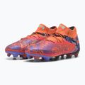 Кросівки футбольні чоловічі PUMA Future 8 Ultimate Creativity FG orange poppy/dark amethyst/electric peppermint/black 9