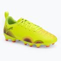Дитячі футбольні бутси PUMA Future 8 Play FG/AG Jr жовті alert/puma black/sun struck