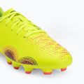 Дитячі футбольні бутси PUMA Future 8 Play FG/AG Jr жовті alert/puma black/sun struck 7