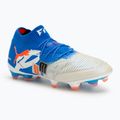 Кросівки футбольні чоловічі PUMA Future 8 Ultimate Forever FG white/ultra blue/feather gray/puma black/glowing red