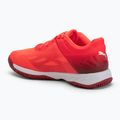 Кросівки гандбольні PUMA Accelerate Turbo glowing red/white/dark crimson/black 3