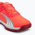 Кросівки гандбольні PUMA Accelerate Turbo glowing red/white/dark crimson/black 7