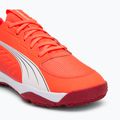 Кросівки гандбольні дитячі PUMA Accelerate Jr glowing red/white/dark crimson/black 7