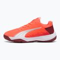 Кросівки гандбольні дитячі PUMA Accelerate Jr glowing red/white/dark crimson/black 9