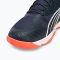 Кросівки гандбольні PUMA Eliminate Turbo parisian night/ puma white/ glowning red 7