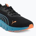 PUMA FlexFocus Lite Сучасні бігові кросівки пума чорного кольору/теплий вогонь 7