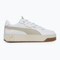 PUMA Carina Street Lux жіночі туфлі puma білі/пил пустелі/золото puma 2