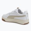 PUMA Carina Street Lux жіночі туфлі puma білі/пил пустелі/золото puma 3