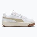 PUMA Carina Street Lux жіночі туфлі puma білі/пил пустелі/золото puma