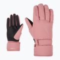 Рукавиці лижні жіночі ZIENER Kisar Aquashield rose blossom
