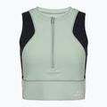 Лонгслів термічний жіночий BOGNER FIRE+ICE Caia 1/4 Zip eucalyptus