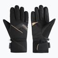Рукавиці гірськолижні жіночі ZIENER Karion-Z AS black/gold