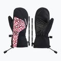 Рукавички лижні дитячі ZIENER Lavalino-Z Aquashield AW Mitten black/red leo