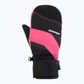 Рукавички лижні дитячі ZIENER Luuki-Z Aquashield black/pop pink 2