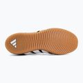 Кросівки боксерські чоловічі adidas Box Hog Wide black/white 4