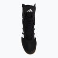 Кросівки боксерські чоловічі adidas Box Hog Wide black/white 5