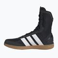 Кросівки боксерські чоловічі adidas Box Hog Wide black/white 3